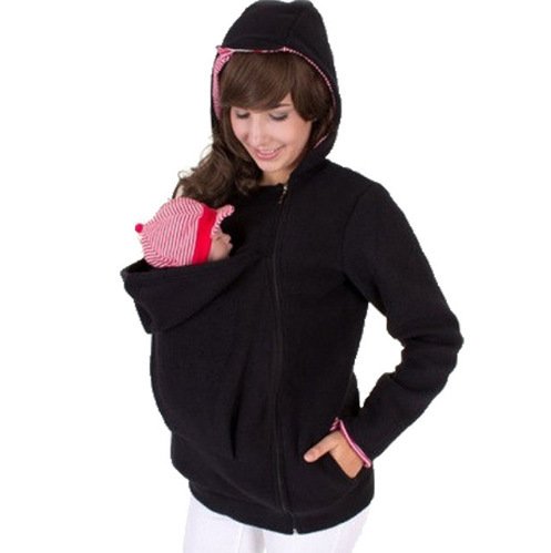 Kangaroo Carry Maternity Winter Hoodie - Image 8
