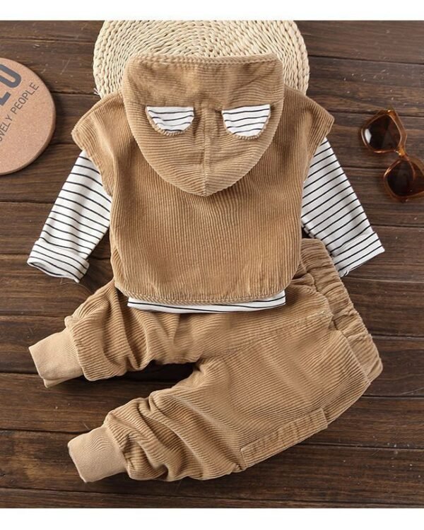 Alternative view of Corduroy Hooded Co-Ord Set