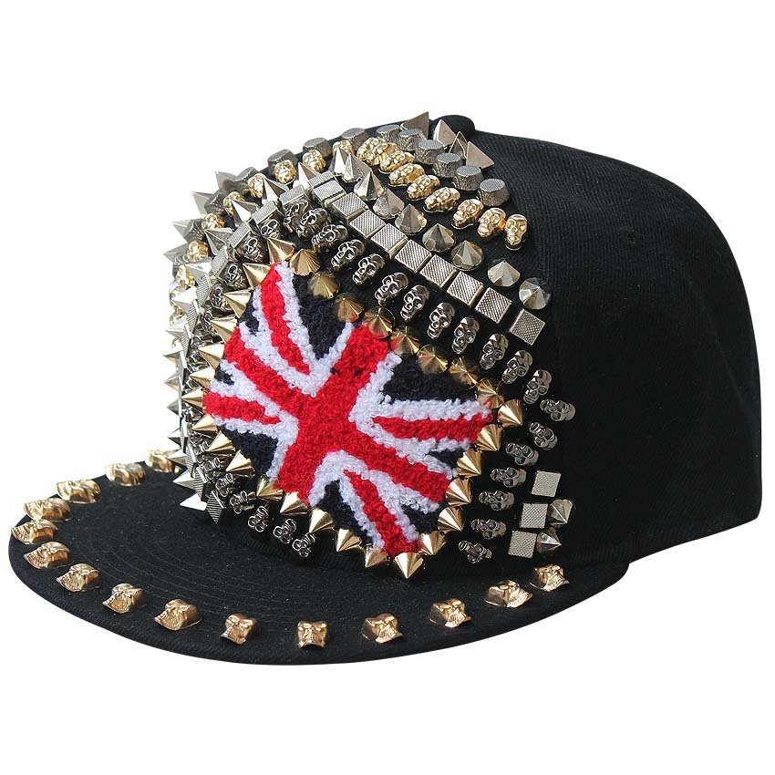 Harajuku Skull Rivet Cap - Image 10