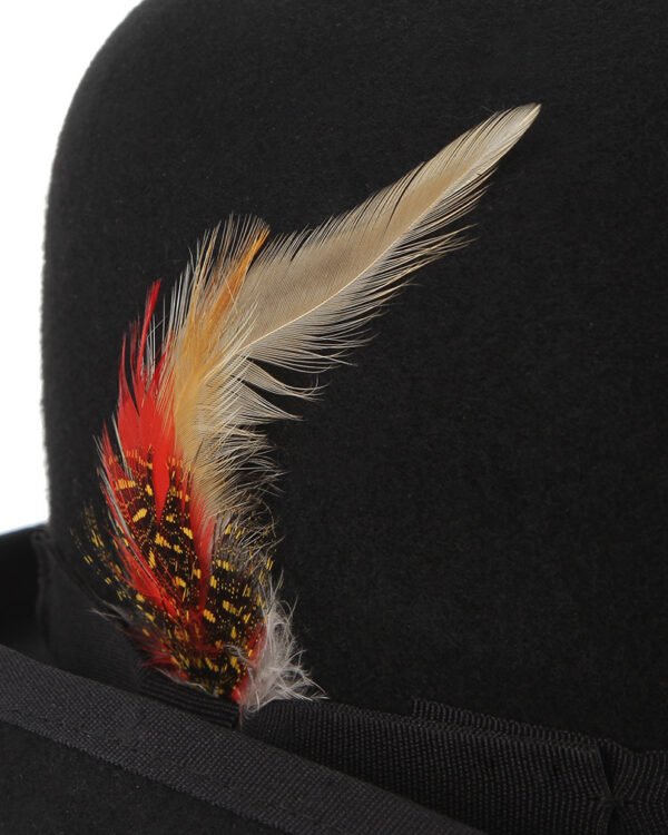Alternative view of British Feather Bowler Hat