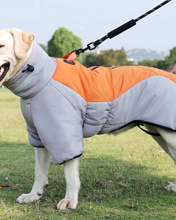 New Winter Dog Coat Waterproof Pet Clothes For Medum Large Dogs Warm Thicken Dog Vest Custome Labrador Jacket