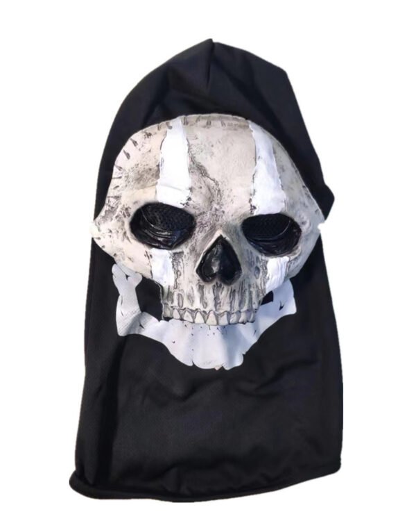 Alternative view of Creative Holiday Skull Ghost Facial Makeup Printing Headgear