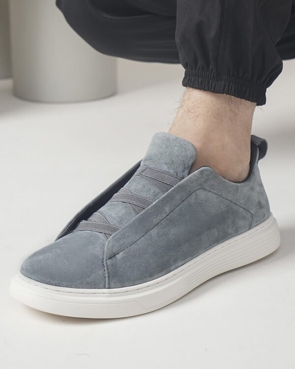 Alternative view of Elastic No-Tie Slip-On Casual Sneakers