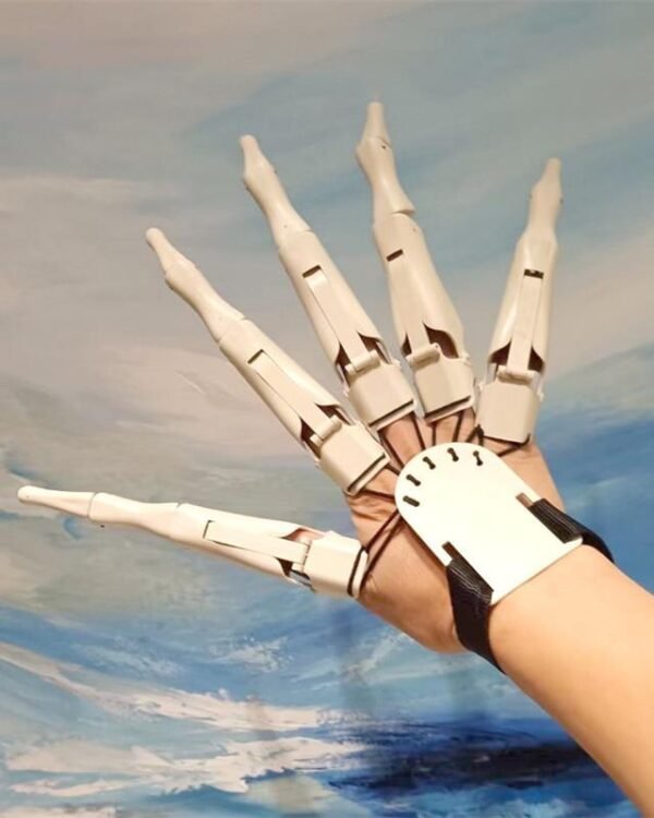 Alternative view of Knuckle Movable Flexible Glove Toy Halloween