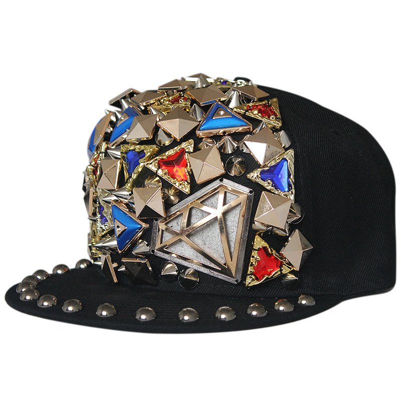 Harajuku Skull Rivet Cap - Image 8