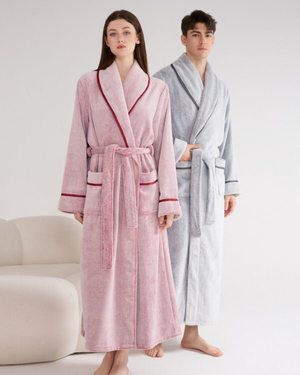 Soft Flannel Night Robe