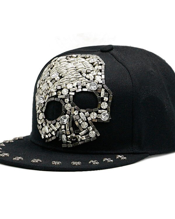 Harajuku Skull Rivet Cap