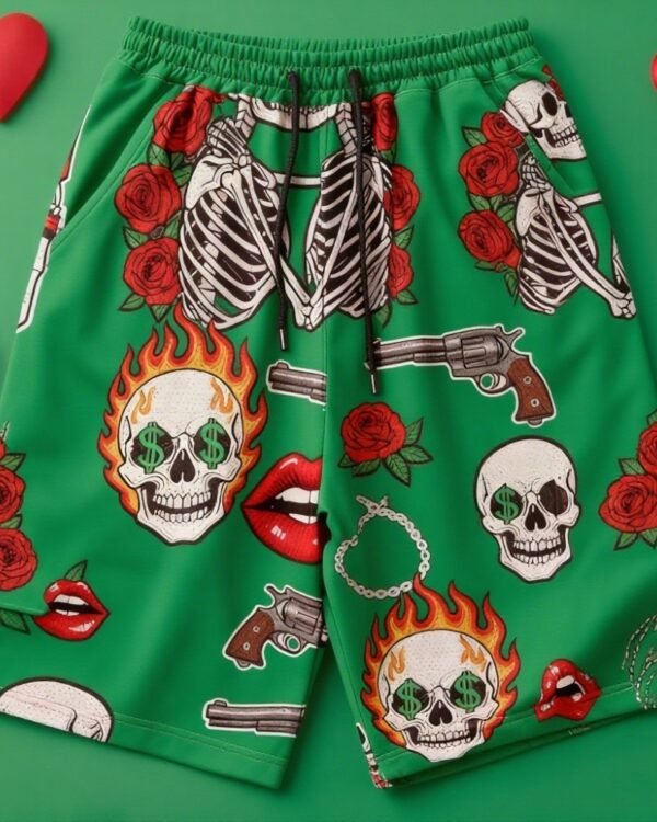 Alternative view of Graphic Print Street Shorts