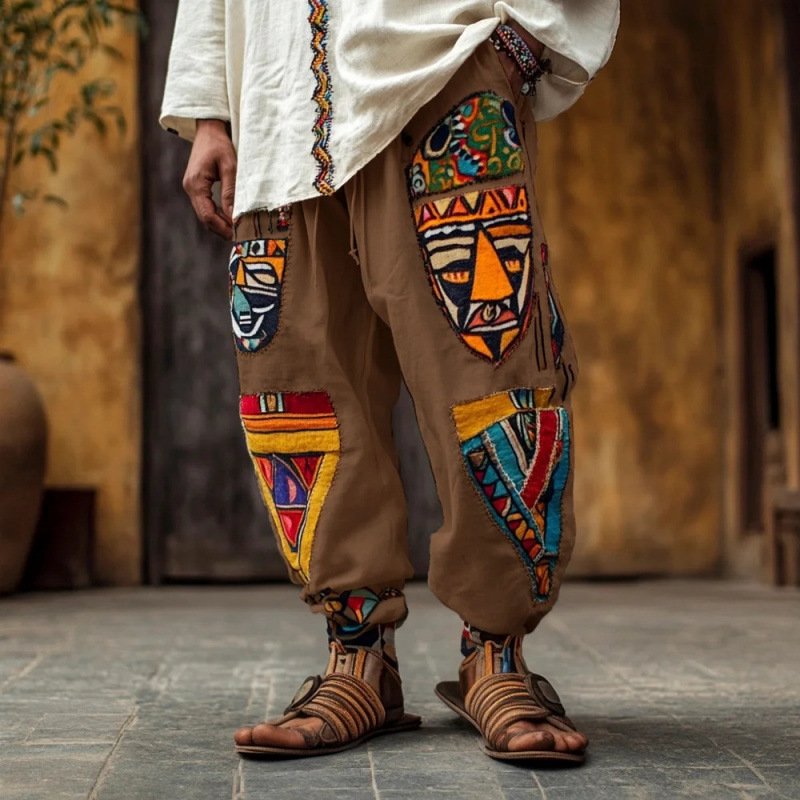 Loose-fitting Linen Wide-leg Pants - Image 10