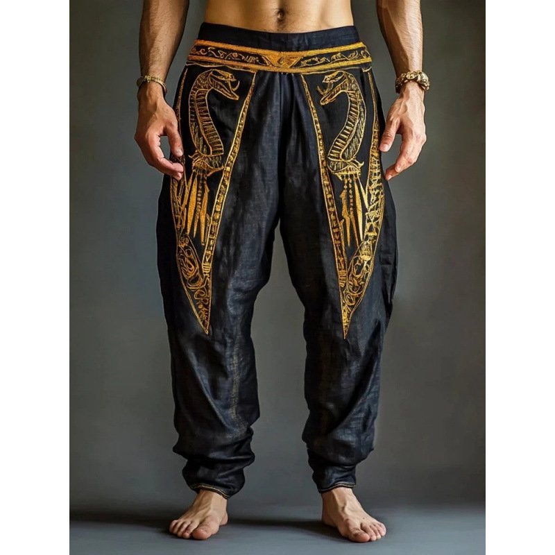 Loose-fitting Linen Wide-leg Pants - Image 7