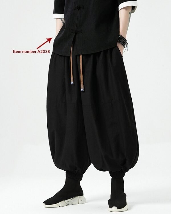 Relaxed Harem-Style Pants