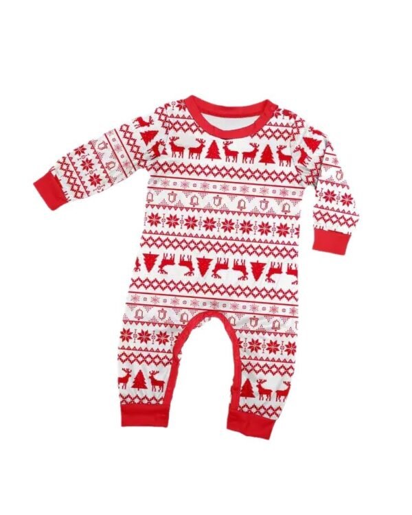 Family Holiday Knit Pajama Set - Image 3