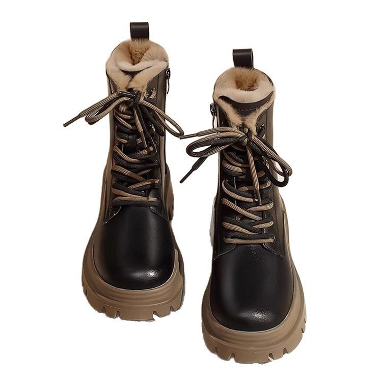 Fleece-lined Winter Combat Boots - Image 6