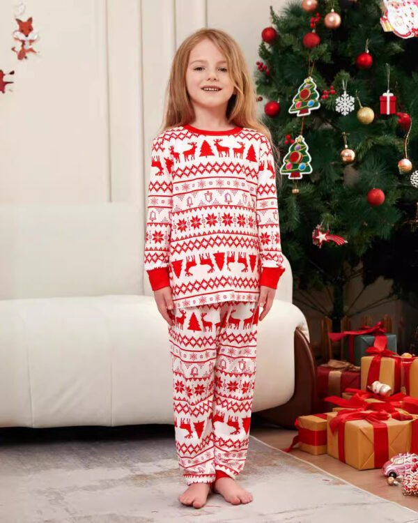 Family Holiday Knit Pajama Set - Image 6