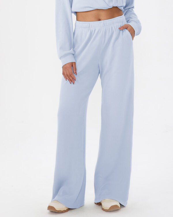 Alternative view of Waffle-Weave Relaxed Lounge Pants