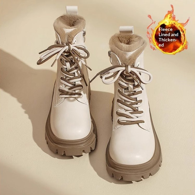Fleece-lined Winter Combat Boots - Image 5