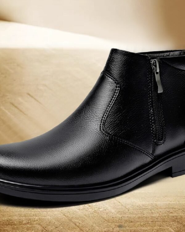 Cowhide Leather Martin Boots