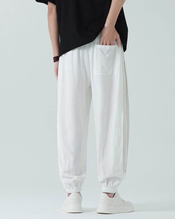 Alternative view of Relaxed Wide-Leg Casual Pants
