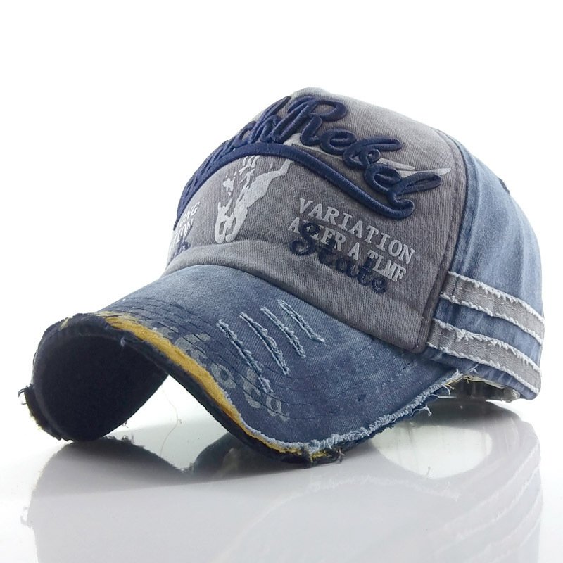 Distressed Dark Street Baseball Cap - Image 4