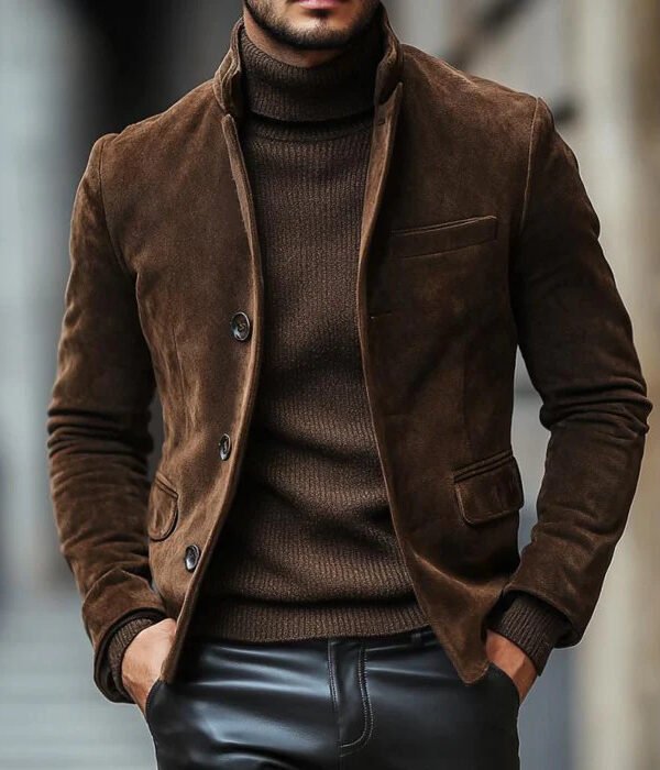 Retro Suede Work Jacket