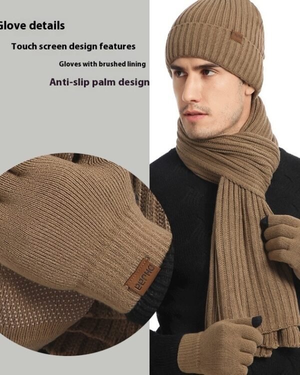 Knitted Winter Set- Hat, Scarf & Gloves