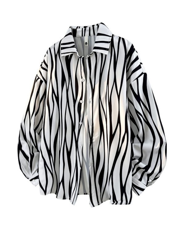 Relaxed Striped Cottton Shirt