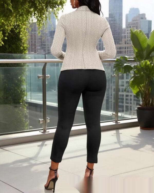 Alternative view of Jacquard Knit Fitted Jacket