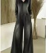 Relaxed Denim Utility Jumpsuit - Image 3