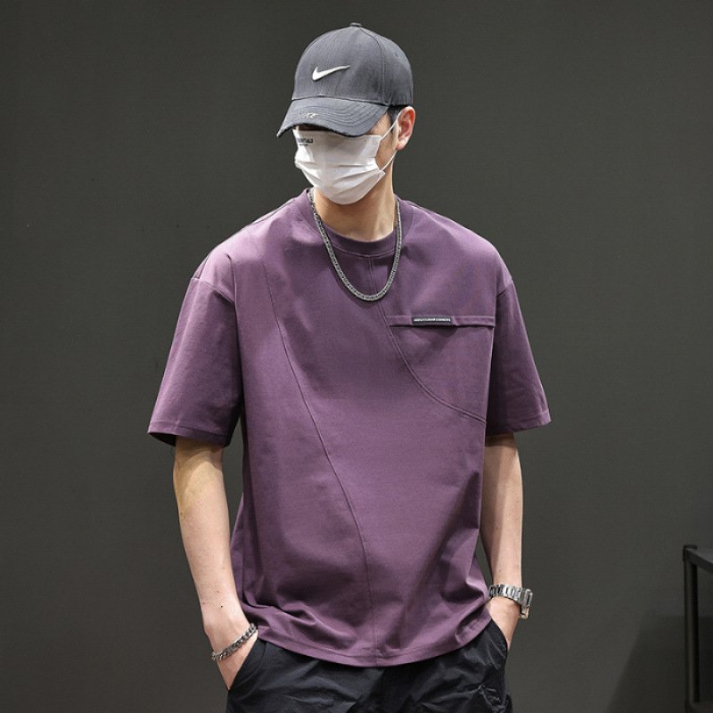 Minimal Relaxed Cotton Tee - Image 3