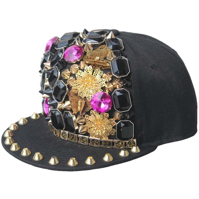 Harajuku Skull Rivet Cap - Image 2