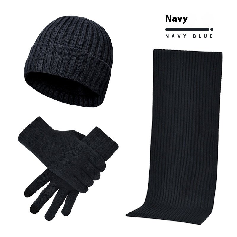 Knitted Winter Set- Hat, Scarf & Gloves - Image 6