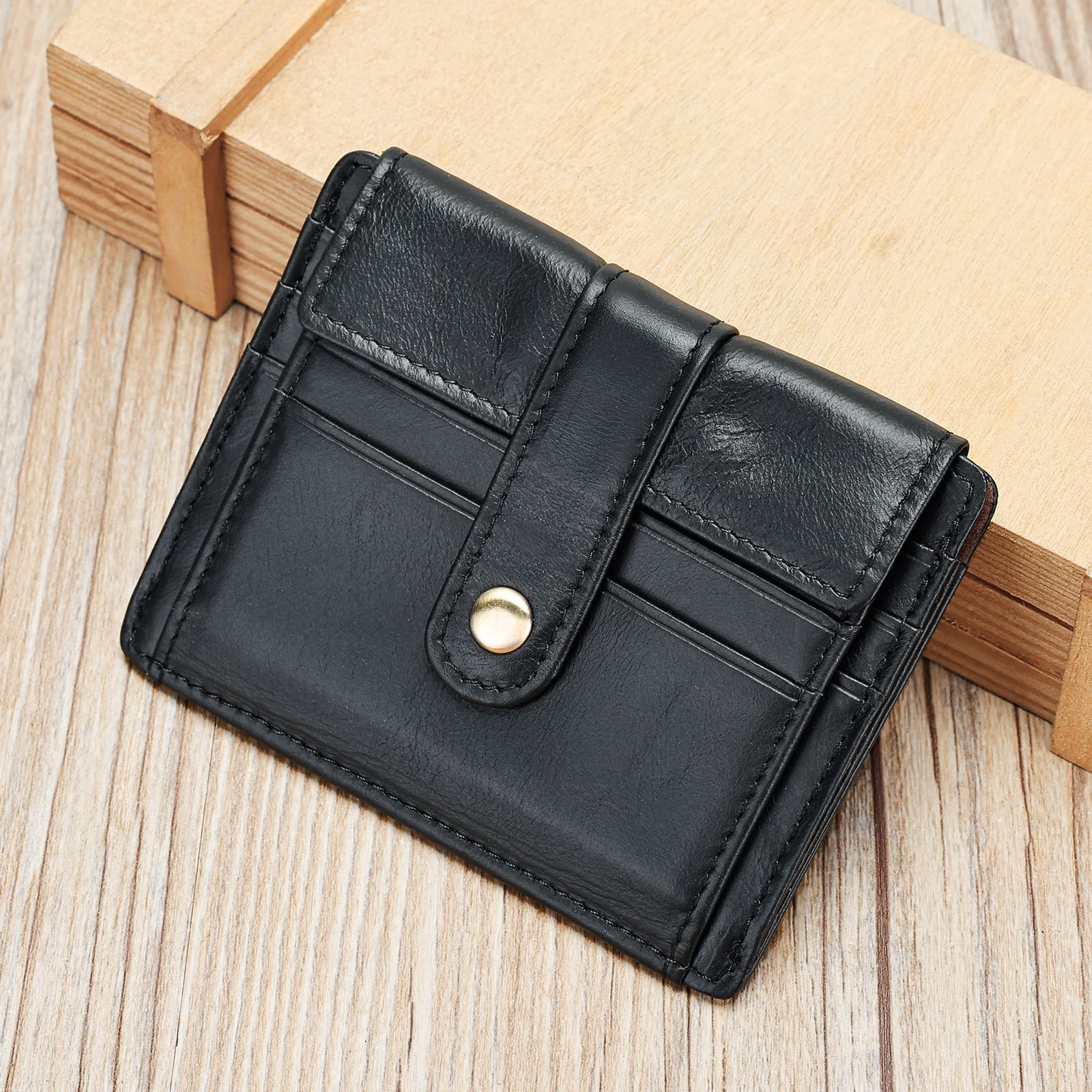 Everyday Minimal Leather Wallet - Image 6