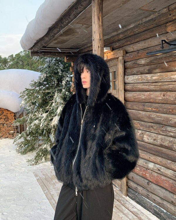 Fur Fashion Padded Thermal Coat