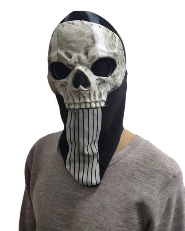 Creative Holiday Skull Ghost Facial Makeup Printing Headgear