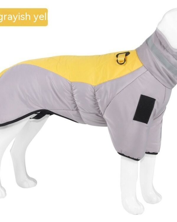 Alternative view of New Winter Dog Coat Waterproof Pet Clothes For Medum Large Dogs Warm Thicken Dog Vest Custome Labrador Jacket