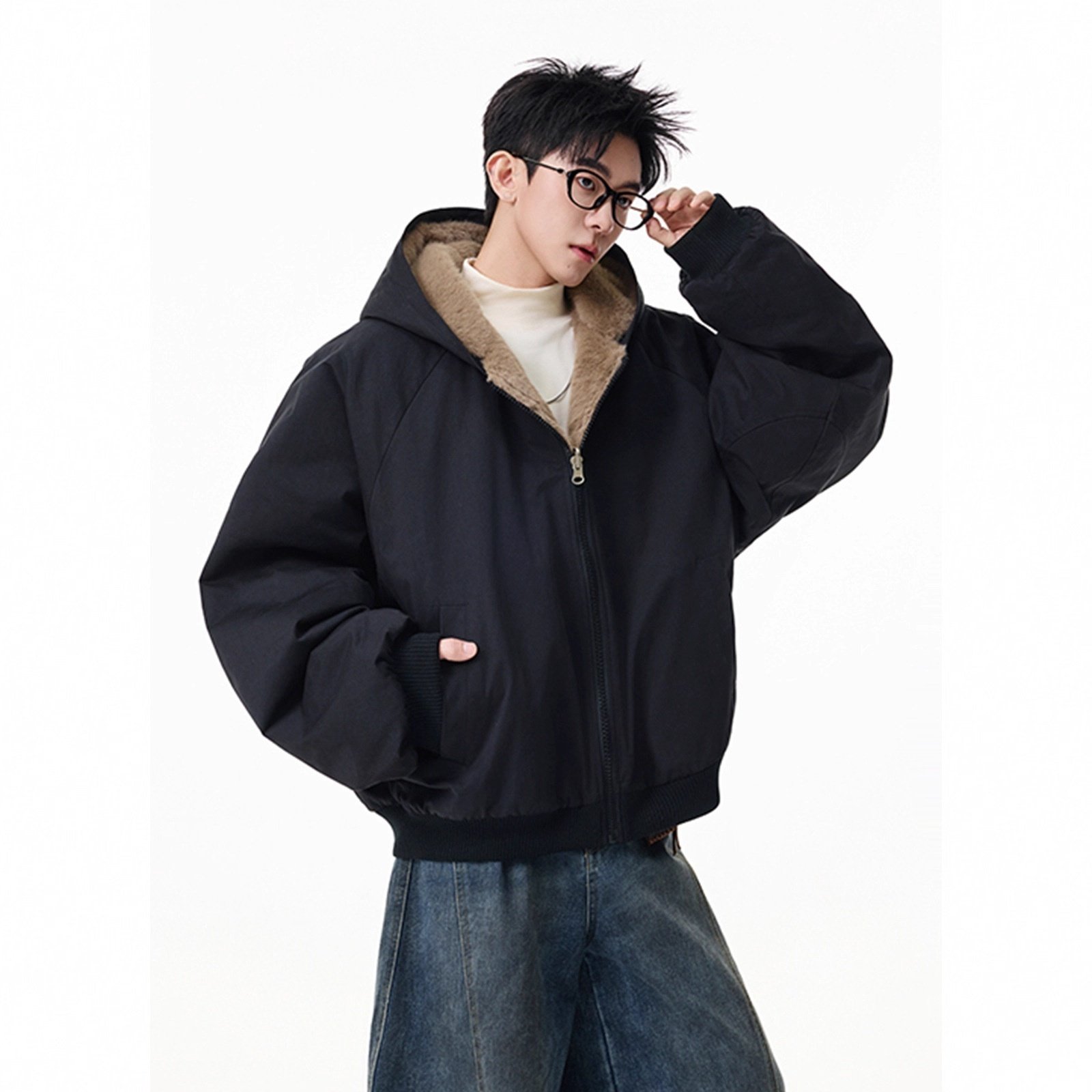 Oversized Hooded Winter Jacket