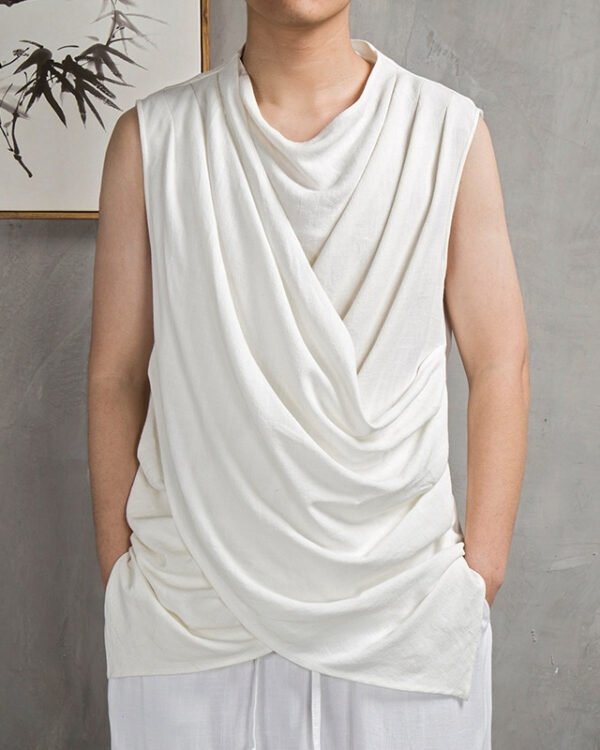 Alternative view of Draped Sleeveless Street Top