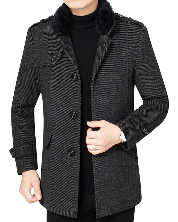 Tailored Wool Winter Coat