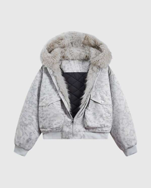 Quilted Winter Hooded Jacket