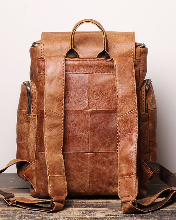 Alternative view of Heritage Leather Utility Backpack
