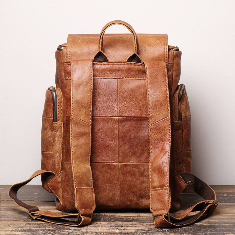 Heritage Leather Utility Backpack - Image 2