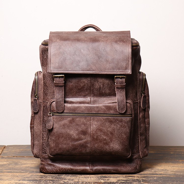Heritage Leather Utility Backpack - Image 5
