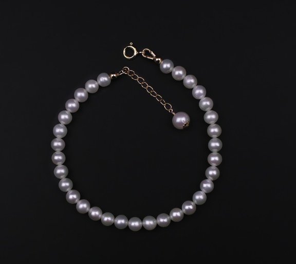 Mini pearl Chain bracelet - Image 3