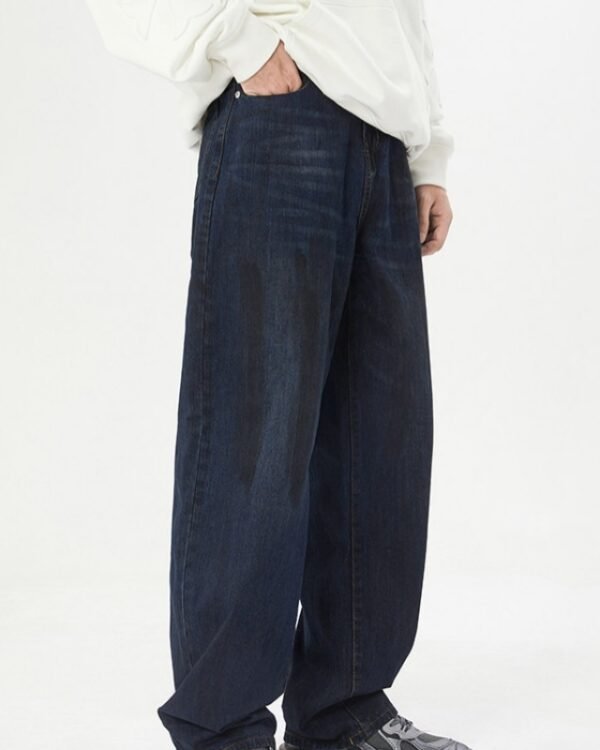 Relaxed Straight-Leg Denim