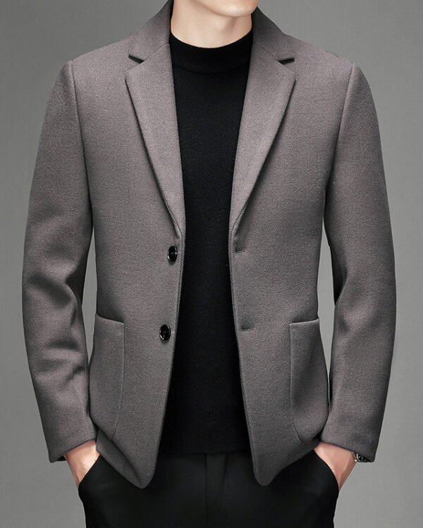 Minimal Wool Tailored Jacket