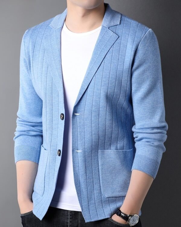 Knit Blazer Cardigan