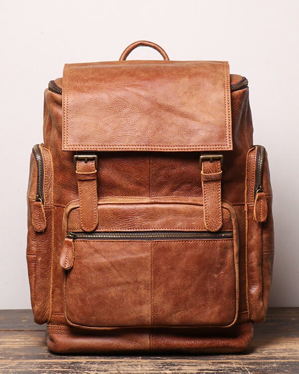 Heritage Leather Utility Backpack