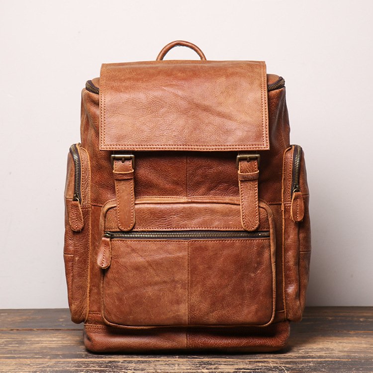 Heritage Leather Utility Backpack
