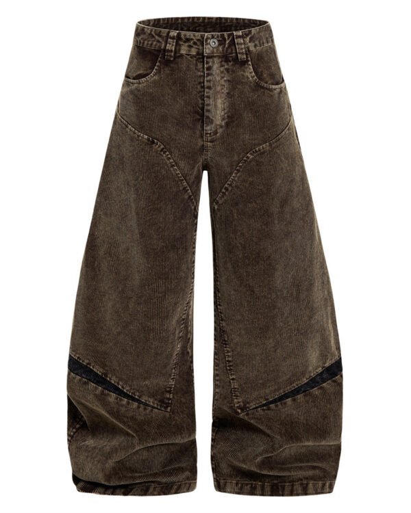 High-Street Wide Denim Pants