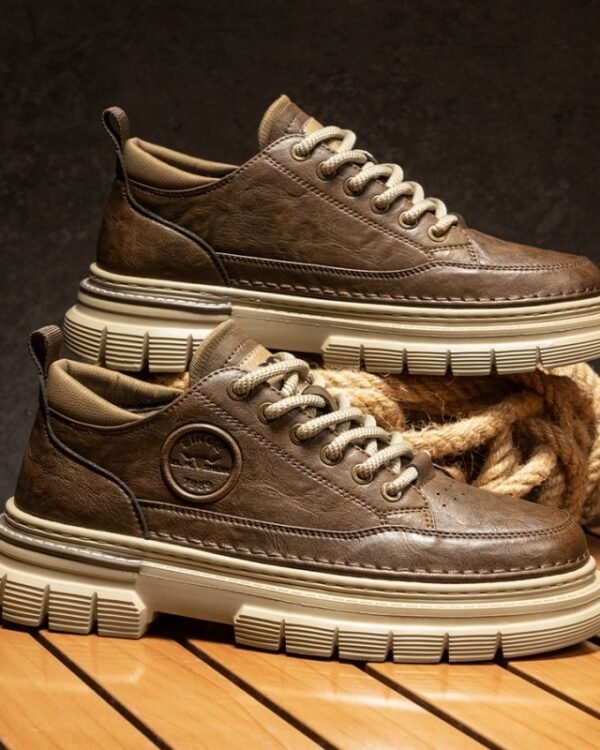 Forge Platform Leather Runners